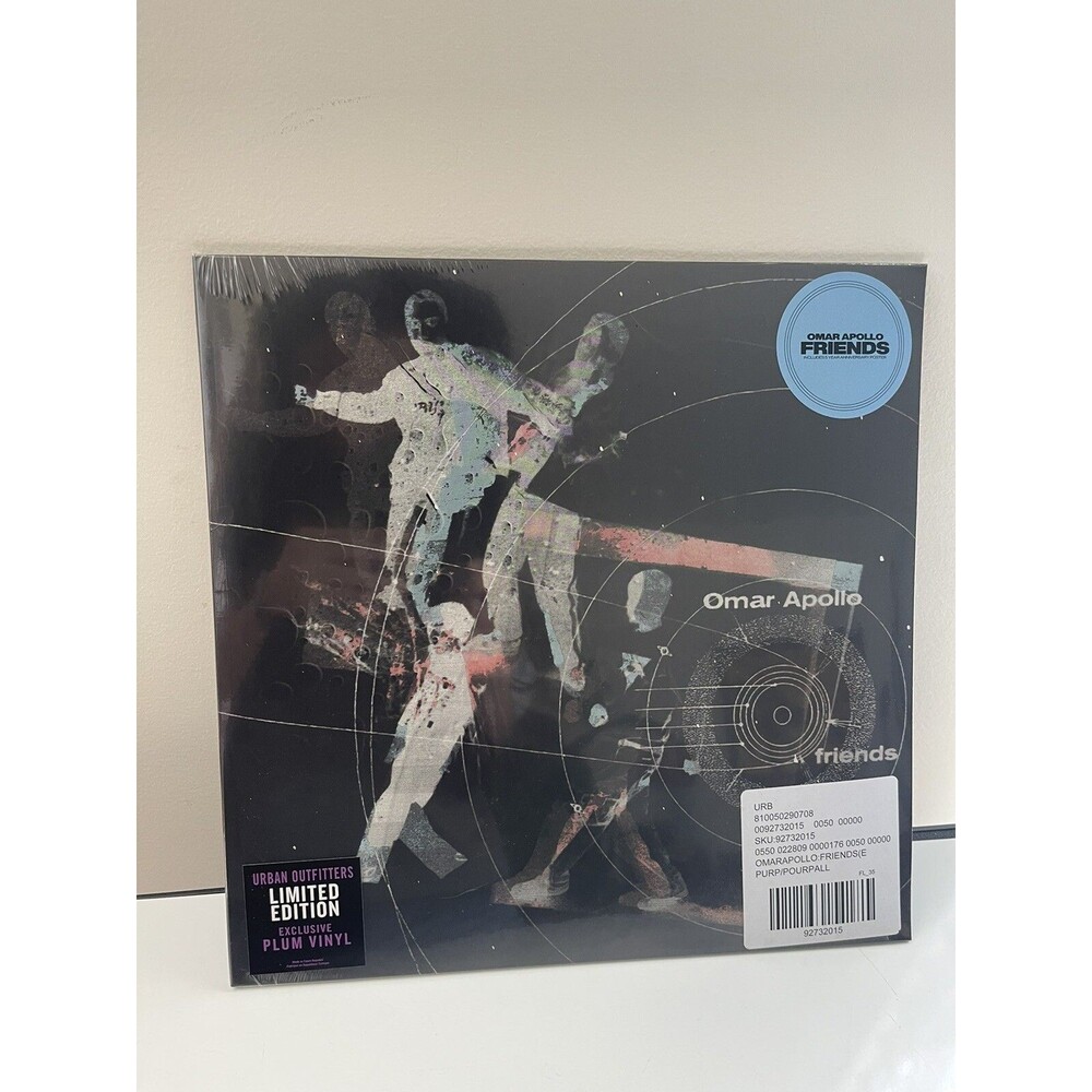 OMAR APOLLO Friends Vinyl LP Plum Purple Urban Outfitters Exclusive